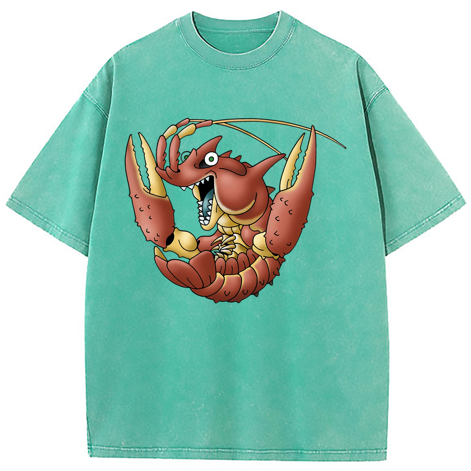 （画像用） ドラゴンクエスト Doragon Kuesuto Dragon Quest 綿100% ヴィンテージ風 半袖Tシャツ（フロントプリント）